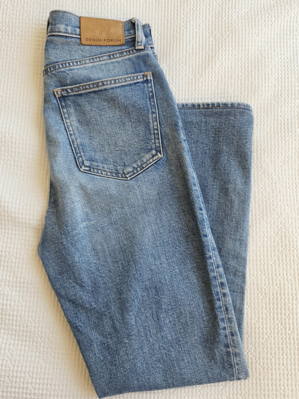 Aritzia Denim Forum Arlo High Rise Straight Jeans